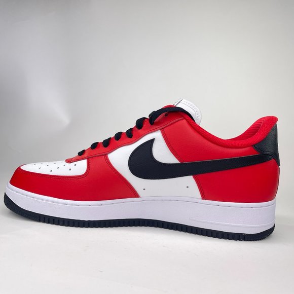Nike Air Force 1 Low ID By You CHICAGO Red Black Shoes. Size 13 Style:CT7875-994 main image 7